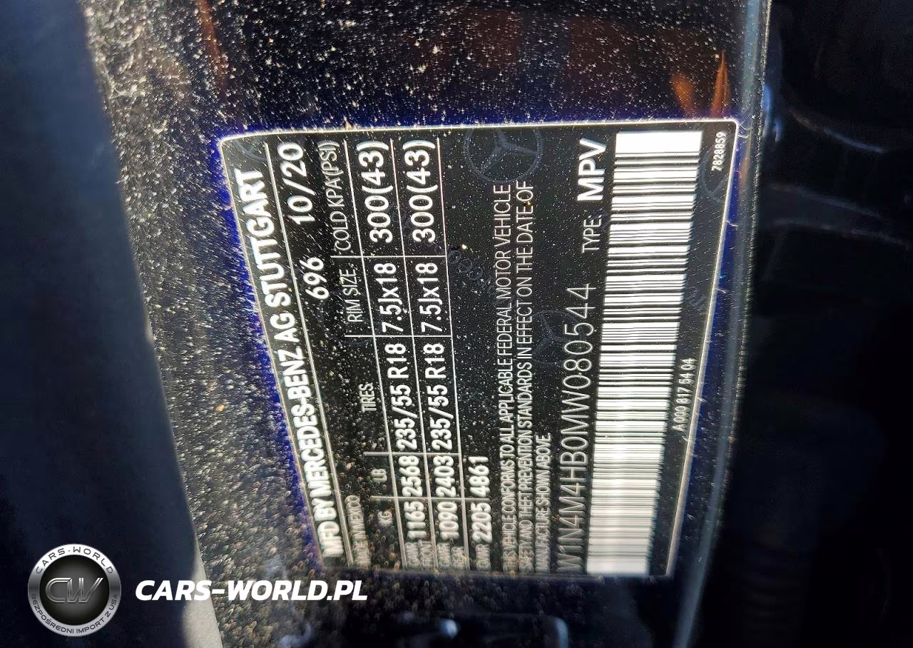 2021 Mercedes-Benz Glb 250 4Matic VIN:W1N4M4HB0MW080544 - 14
