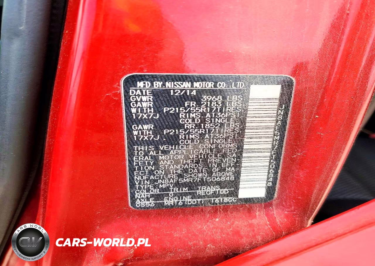 2015 Nissan Juke S VIN:JN8AF5MR7FT506848 - 13