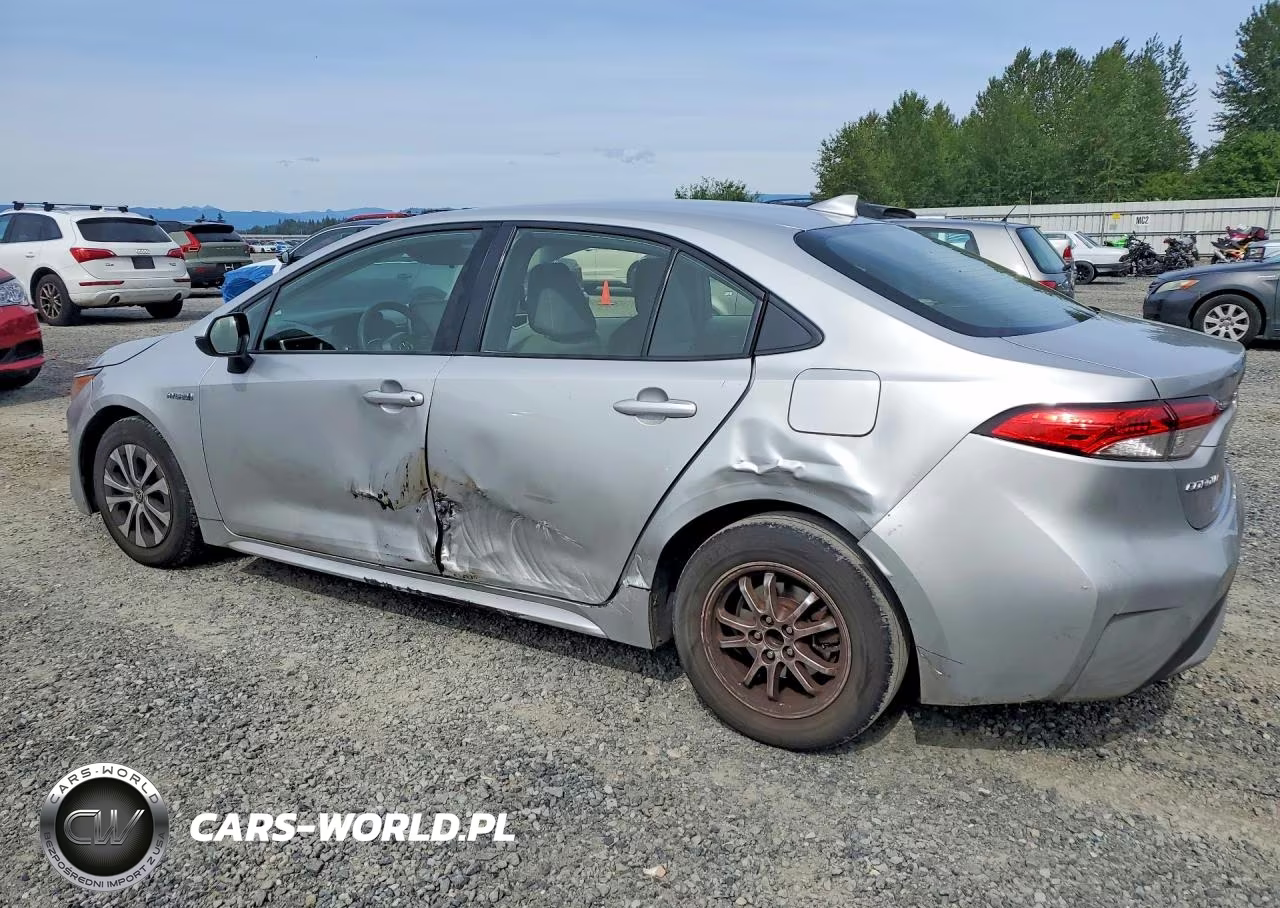 2021 Toyota Corolla Le VIN:JTDEAMDE3MJ015849 - 2