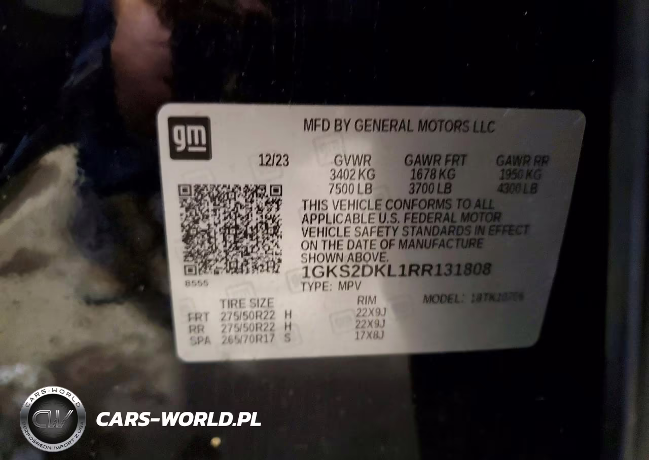 2024 GMC Yukon Denali VIN:1GKS2DKL1RR131808 - 13