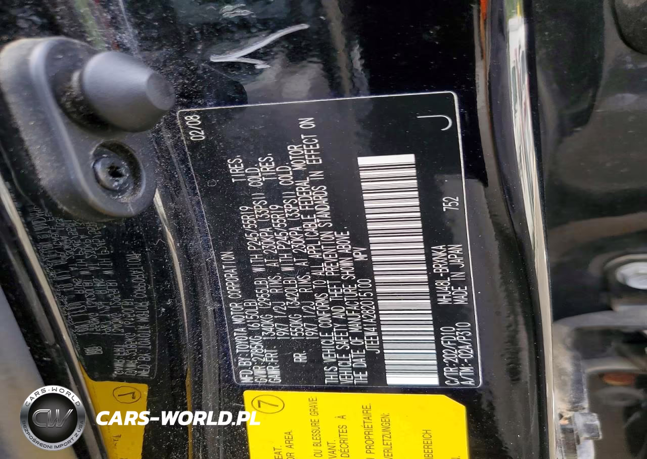 2008 Toyota Highlander Hybrid Base VIN:JTEEW41A282015100 - 13