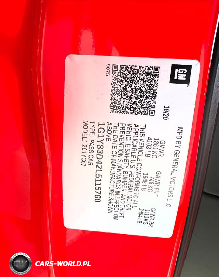 2020 Chevrolet Corvette Stingray 3Lt VIN:1G1Y83D42L5115760 - 10