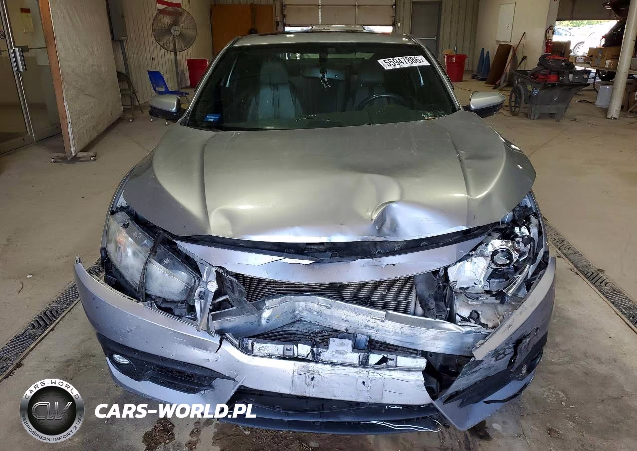 2017 Honda Civic Exl VIN:2HGFC3B7XHH357627 - 5