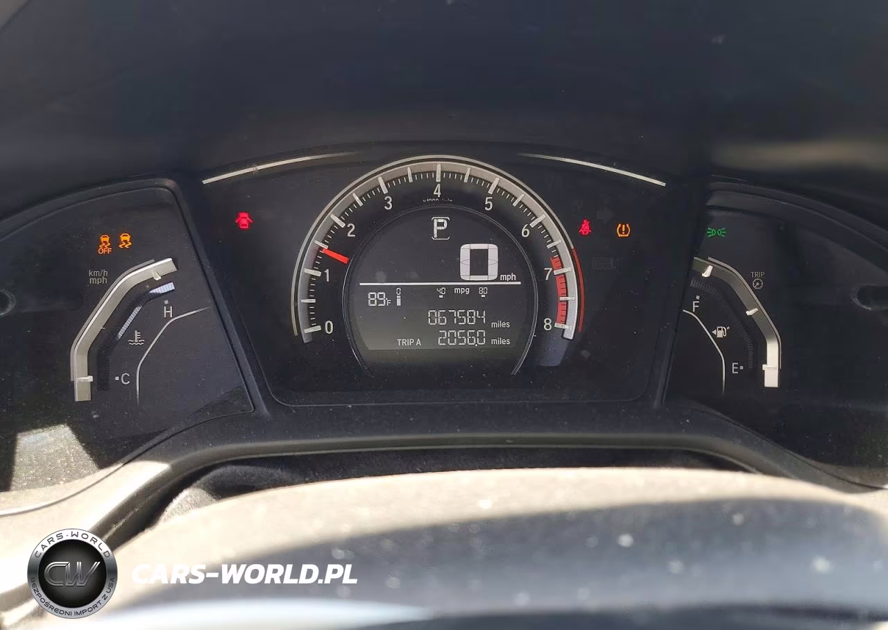 2016 Honda Civic Lx VIN:19XFC2F59GE227589 - 9