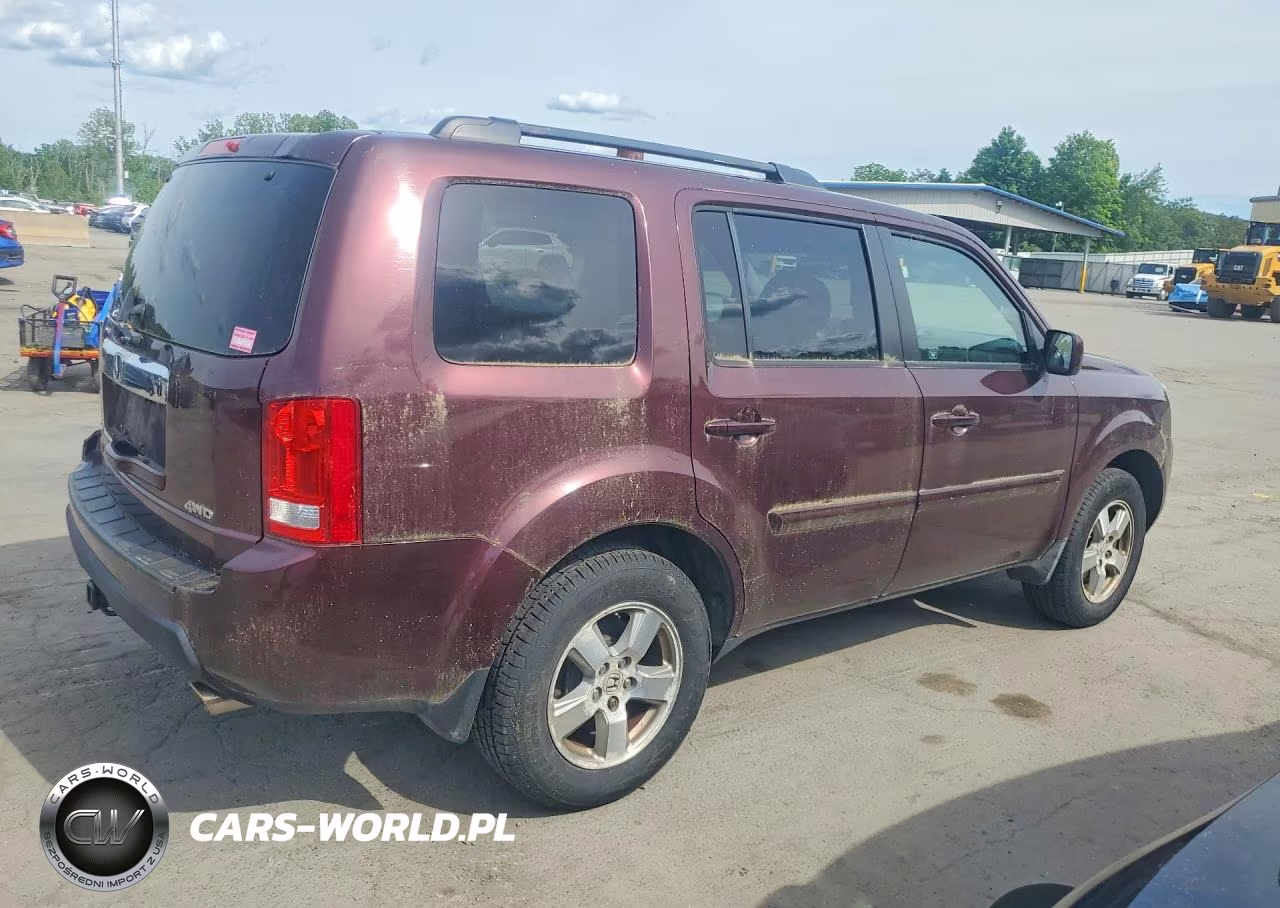 2010 Honda Pilot Exl VIN:5FNYF4H53AB034655 - 3