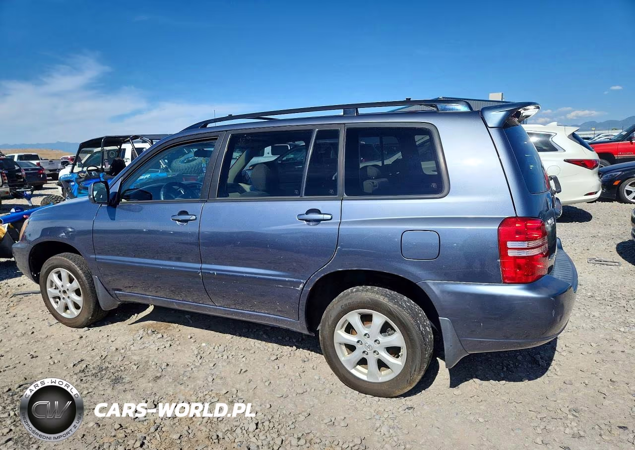 2003 Toyota Highlander Base VIN:JTEHD21A230025122 - 2