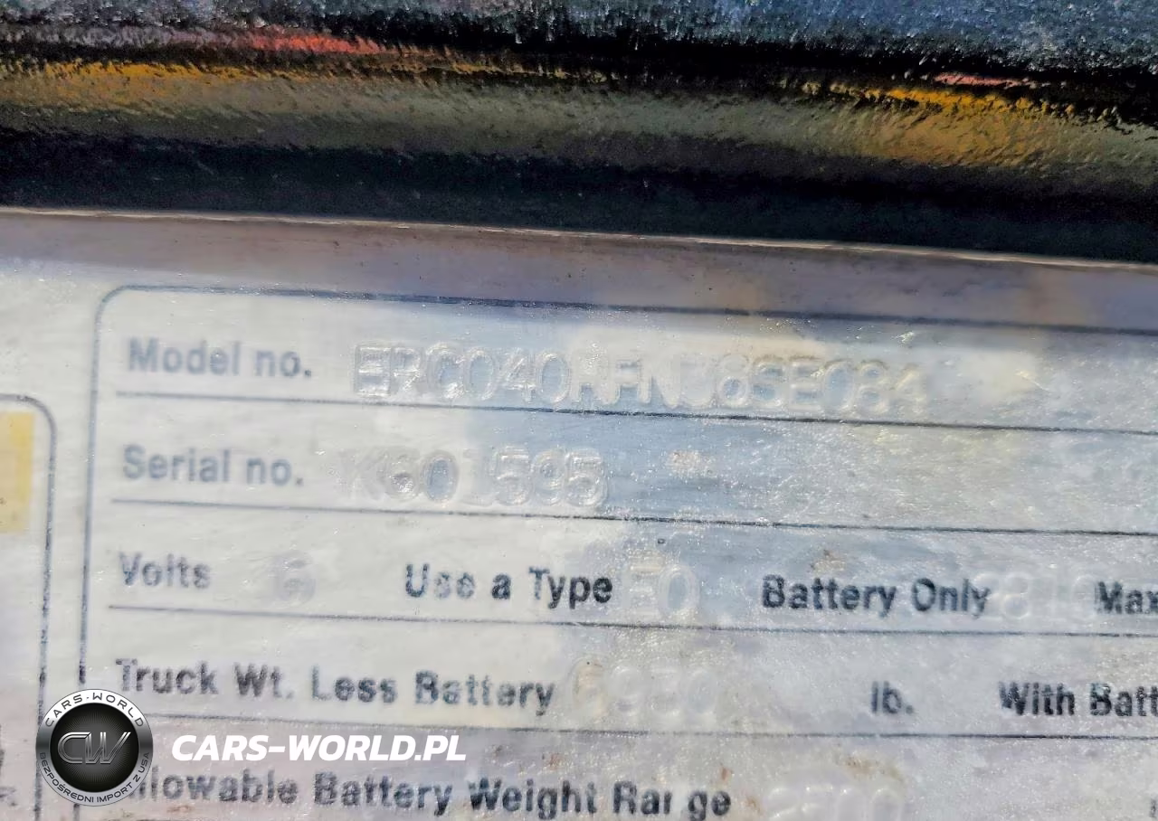 2000 Yale Forklift Erc040Rfn36Se084 VIN:ERC040RFN36SE084 - 10