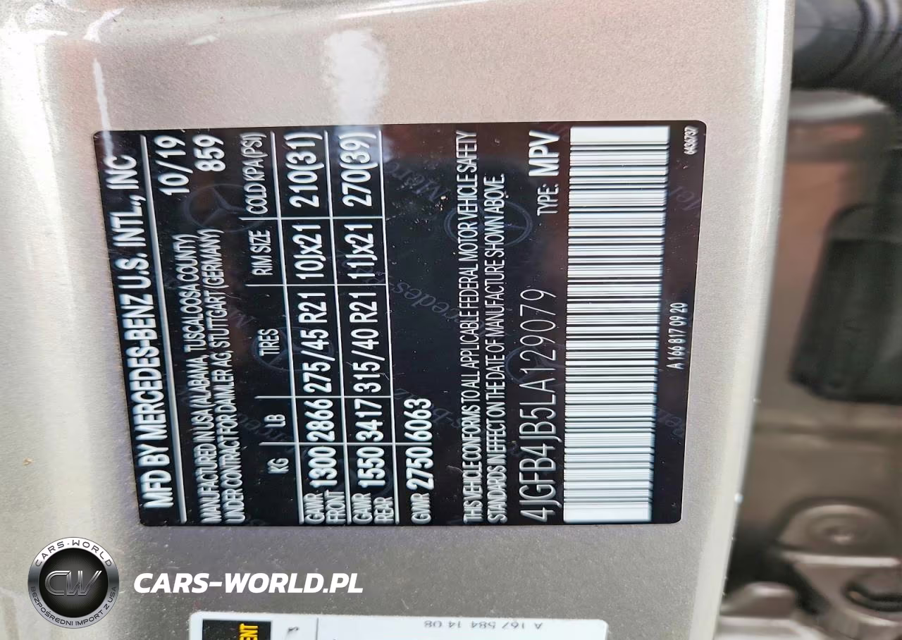 2020 Mercedes-Benz Gle 350 VIN:4JGFB4JB5LA129079 - 13