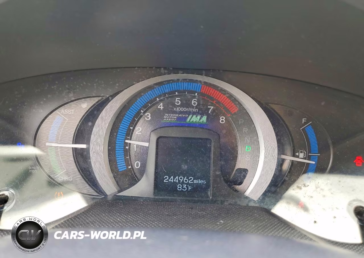 2010 Honda Insight Ex VIN:JHMZE2H7XAS017351 - 9
