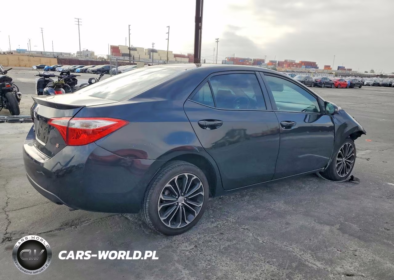 2014 Toyota Corolla S Plus VIN:5YFBURHE8EP028949 - 3