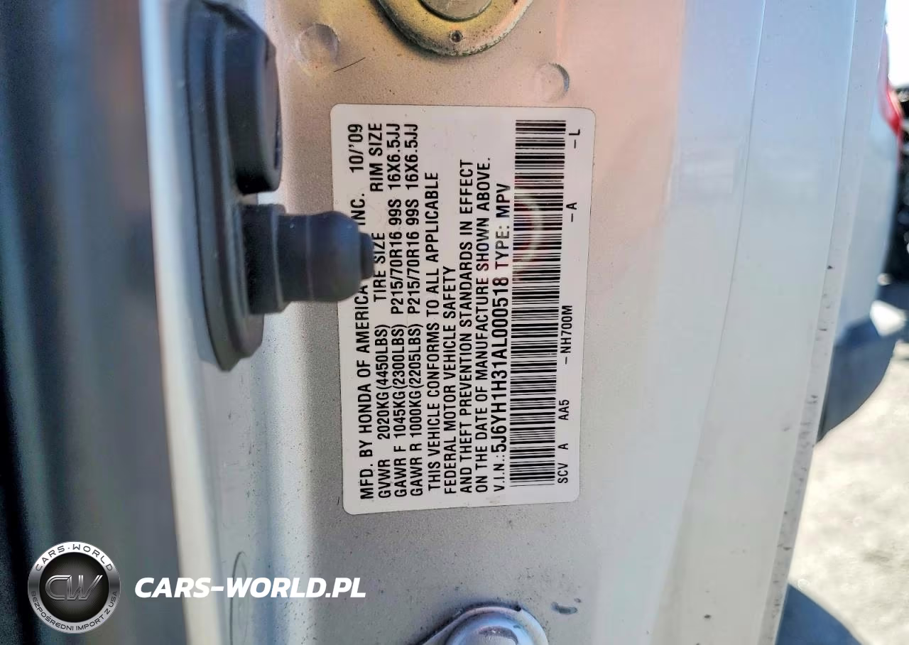 2010 Honda Element Lx VIN:5J6YH1H31AL000518 - 13