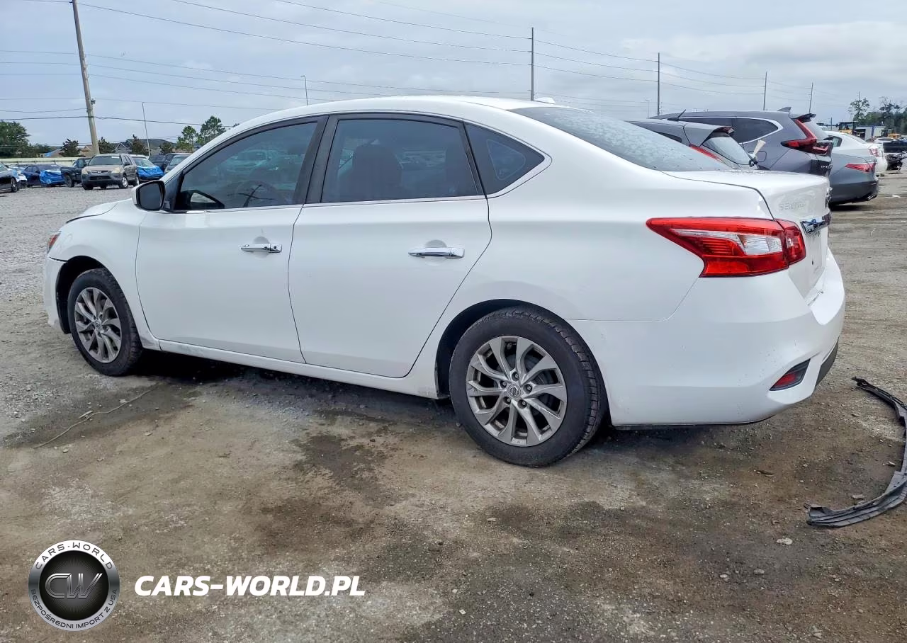 2018 Nissan Sentra Sv VIN:3N1AB7AP6JY226346 - 2
