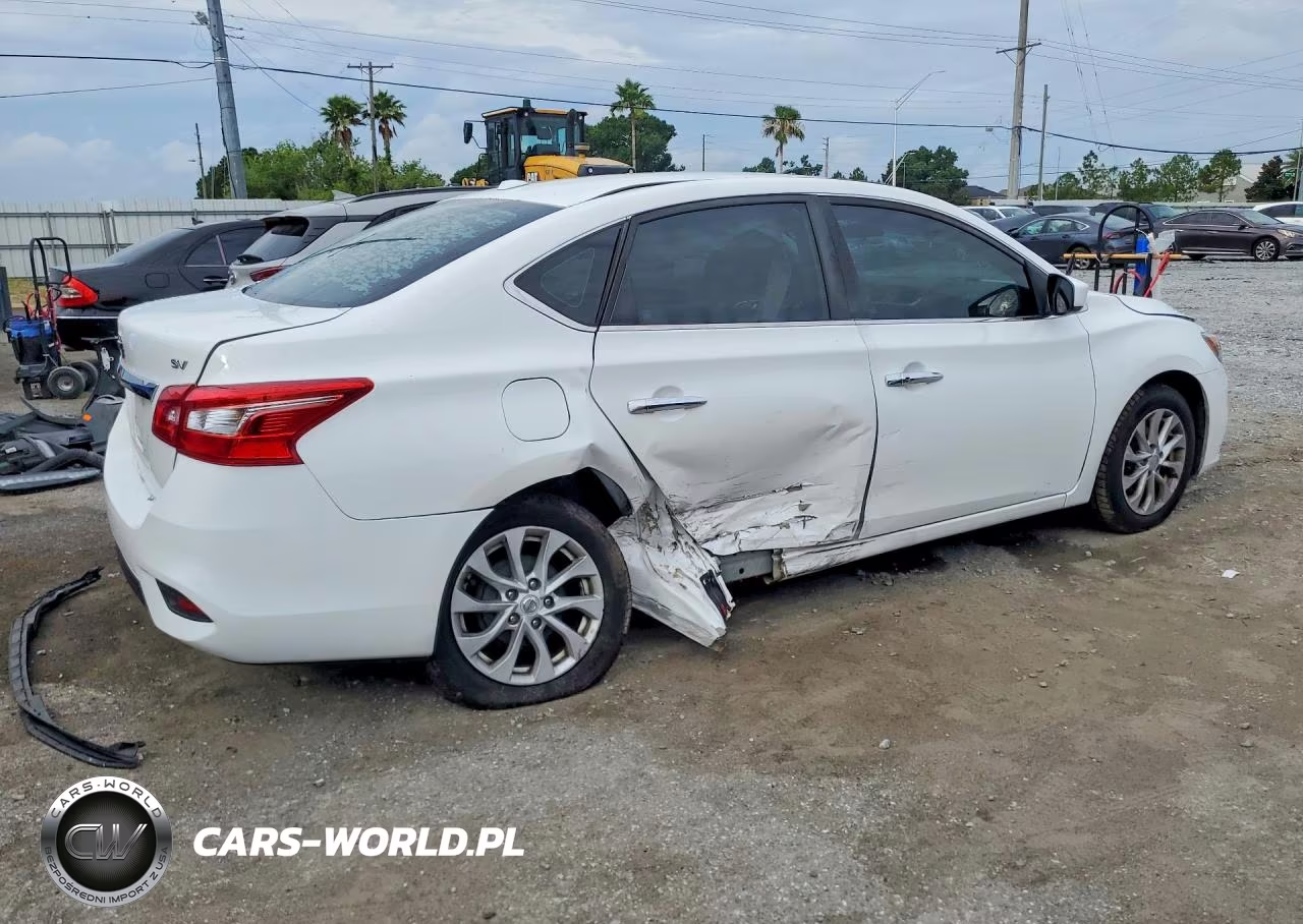 2018 Nissan Sentra Sv VIN:3N1AB7AP6JY226346 - 3