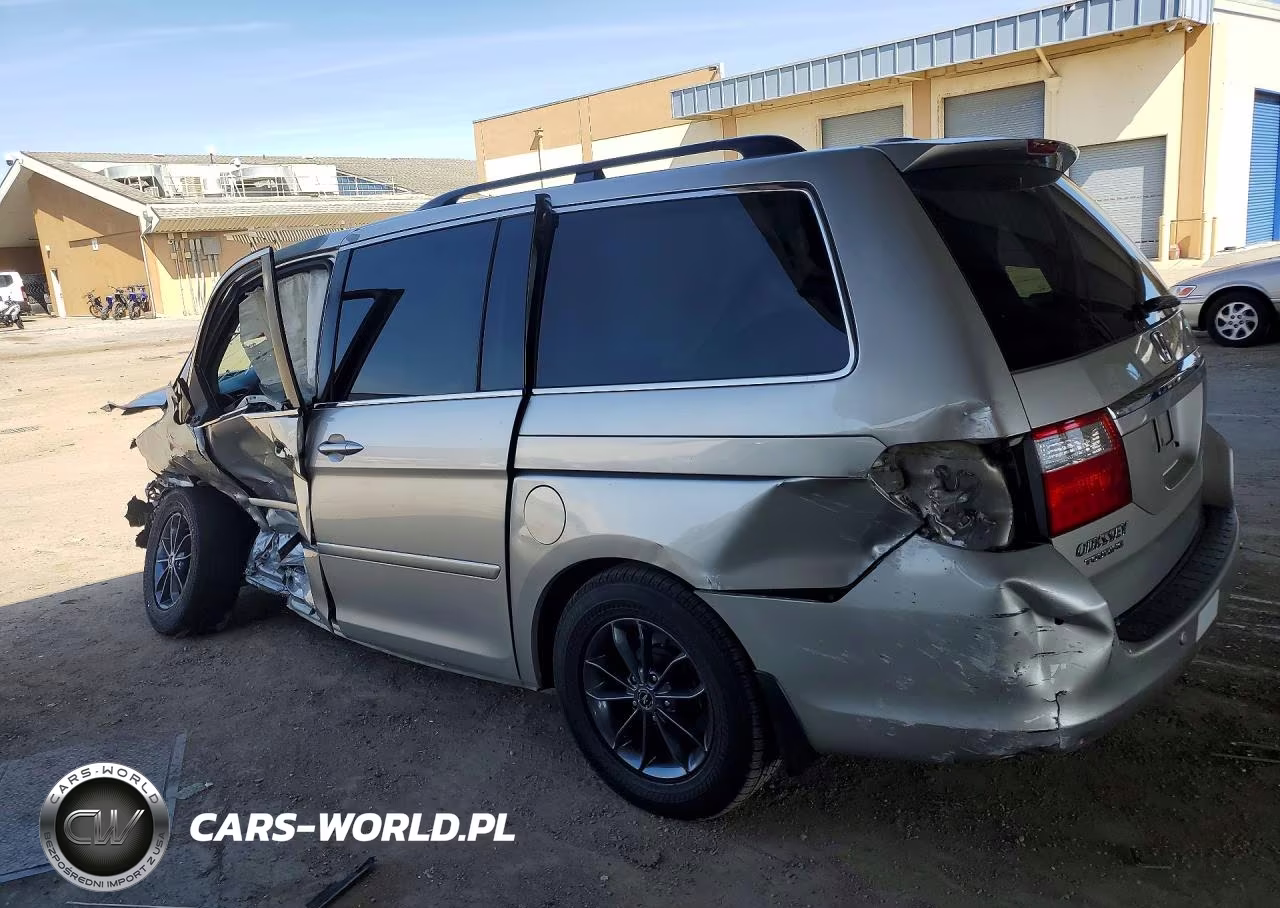 2007 Honda Odyssey Touring VIN:5FNRL38867B061018 - 2