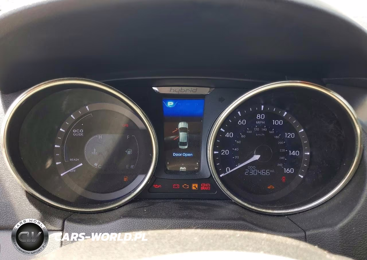 2011 Hyundai Sonata Hybrid VIN:KMHEC4A41BA006131 - 9