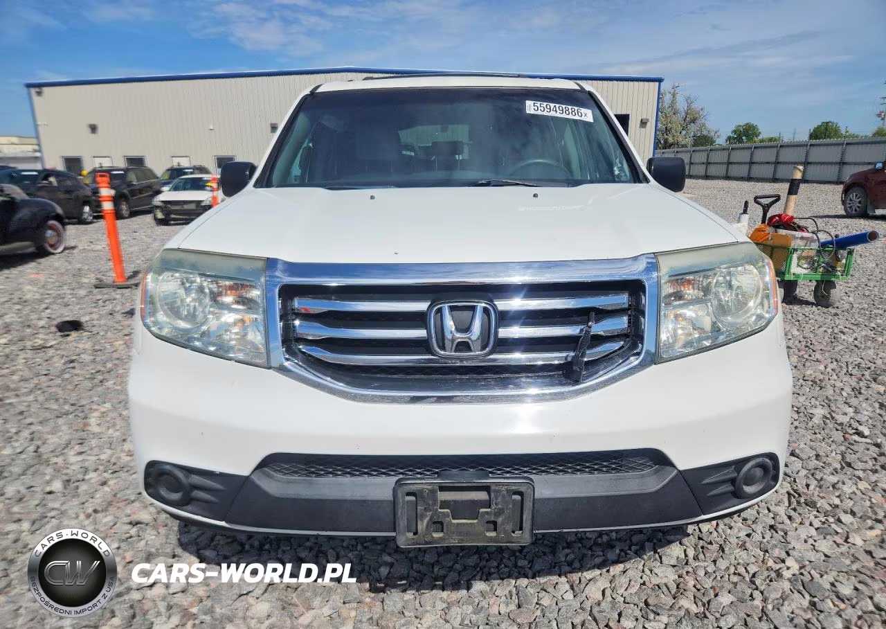 2012 Honda Pilot Lx VIN:5FNYF4H20CB082641 - 5