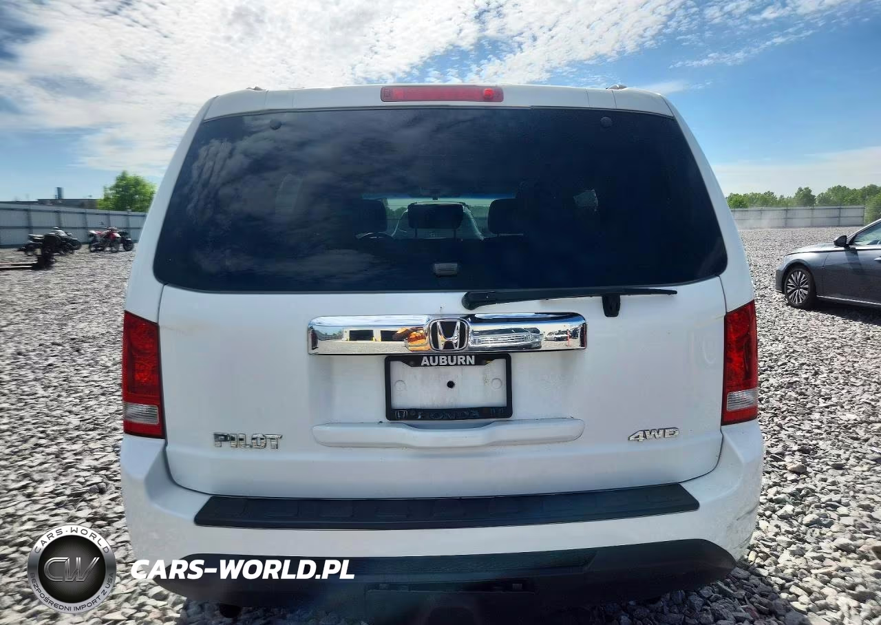 2012 Honda Pilot Lx VIN:5FNYF4H20CB082641 - 6