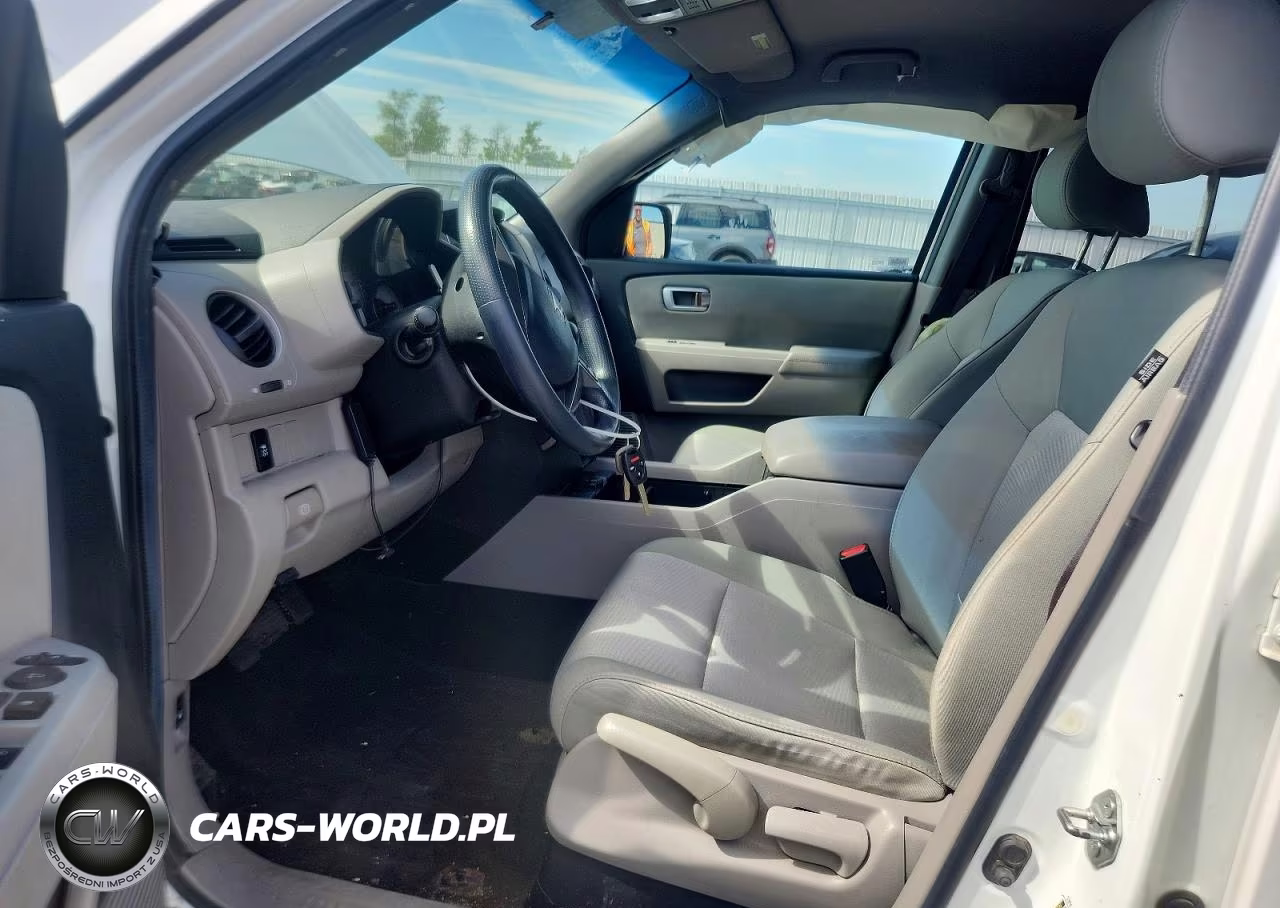 2012 Honda Pilot Lx VIN:5FNYF4H20CB082641 - 7