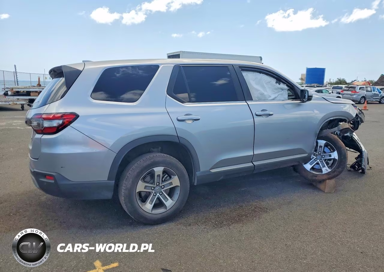 2023 Honda Pilot Exl VIN:5FNYG2H40PB008032 - 3