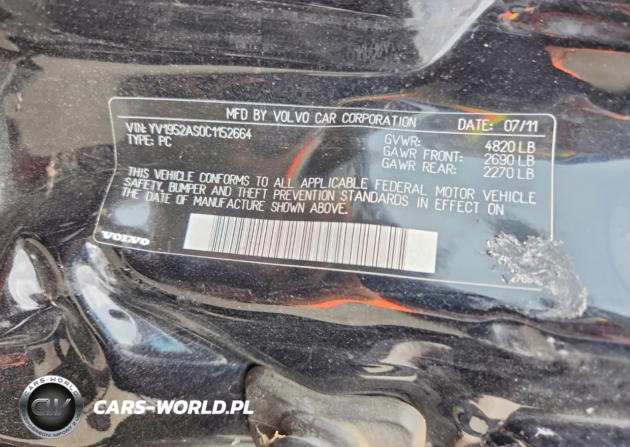 2012 Volvo S80 3.2 VIN:YV1952AS0C1152664 - 12