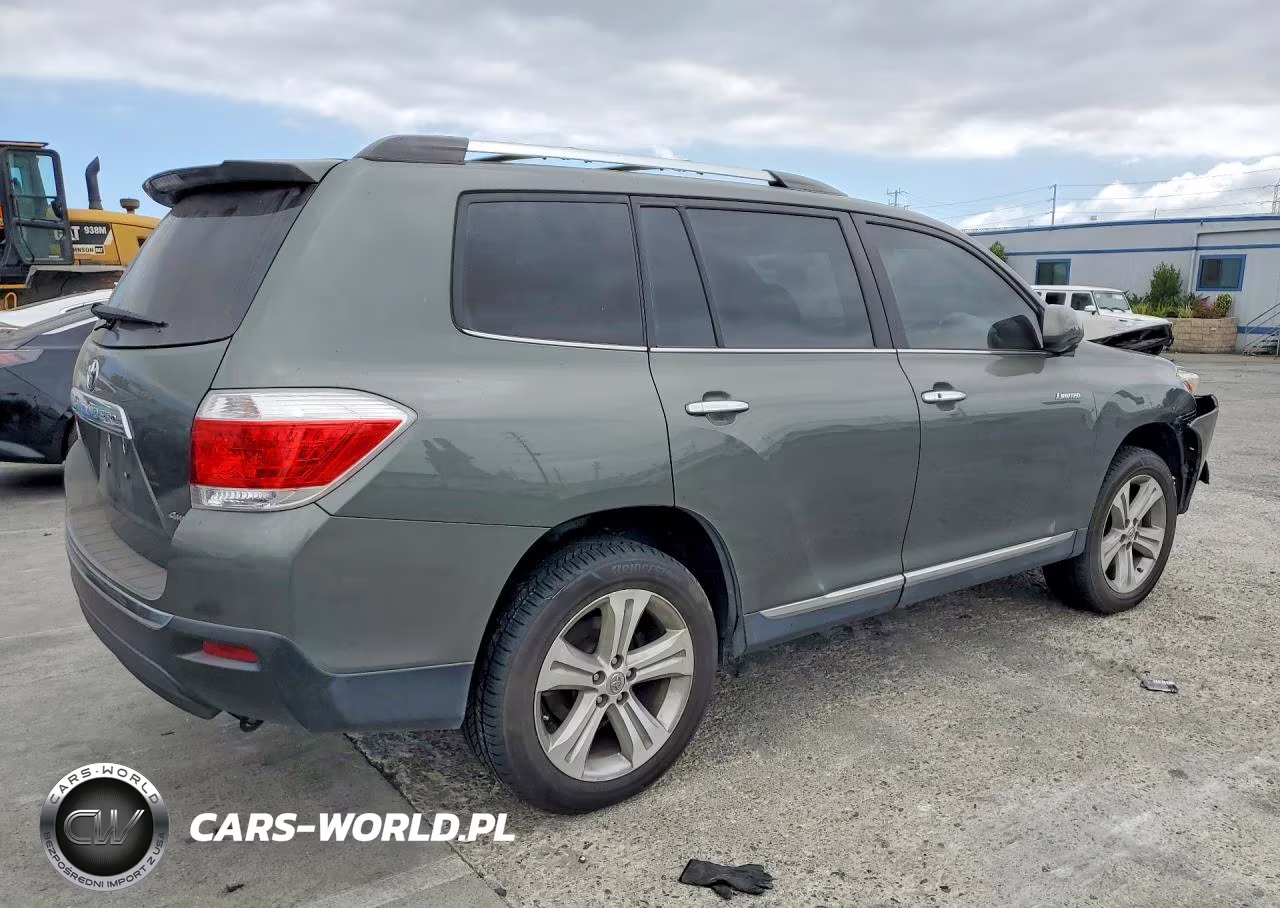2013 Toyota Highlander Limited VIN:5TDDK3EH0DS179266 - 3