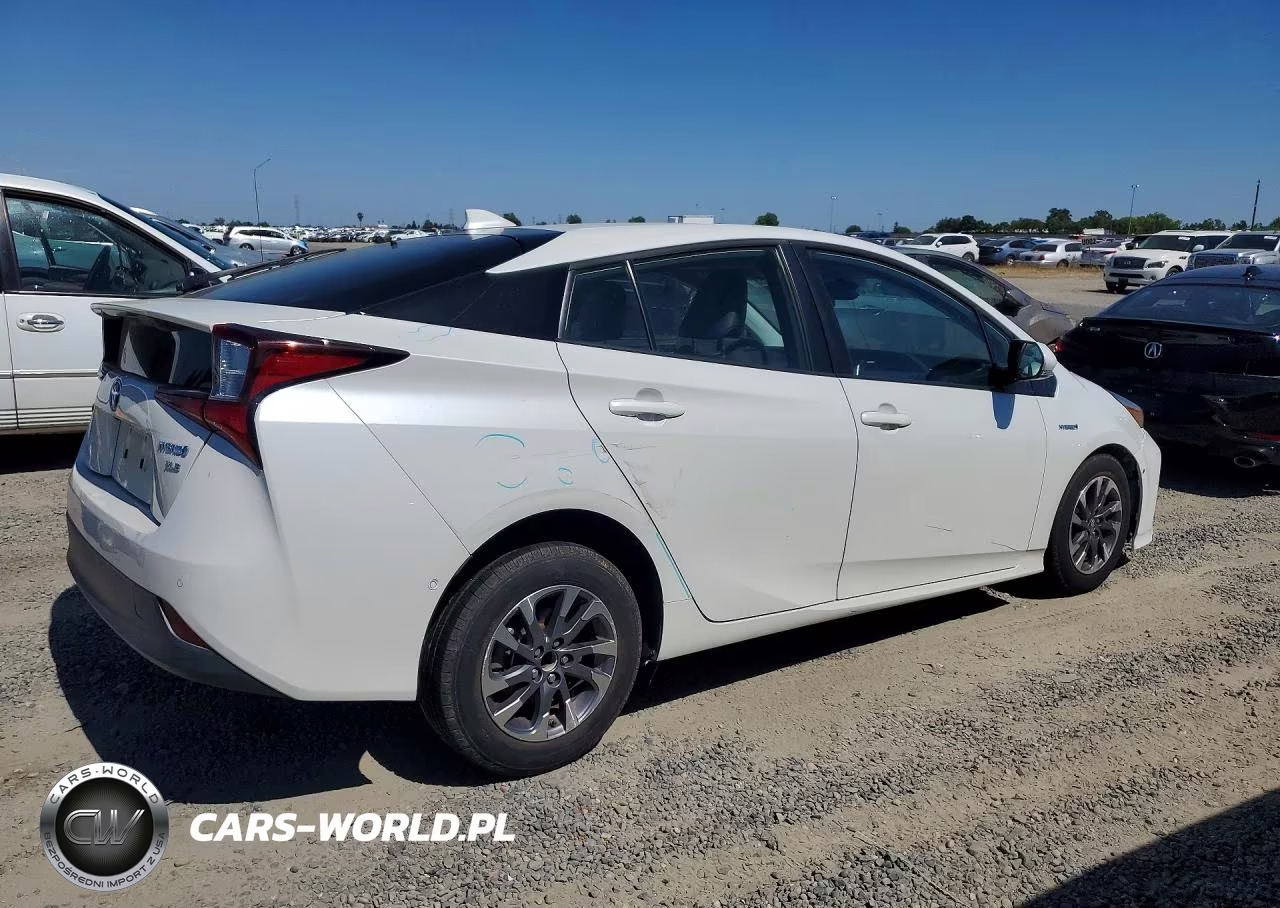 2019 Toyota Prius Xle VIN:JTDKARFU1K3101361 - 3