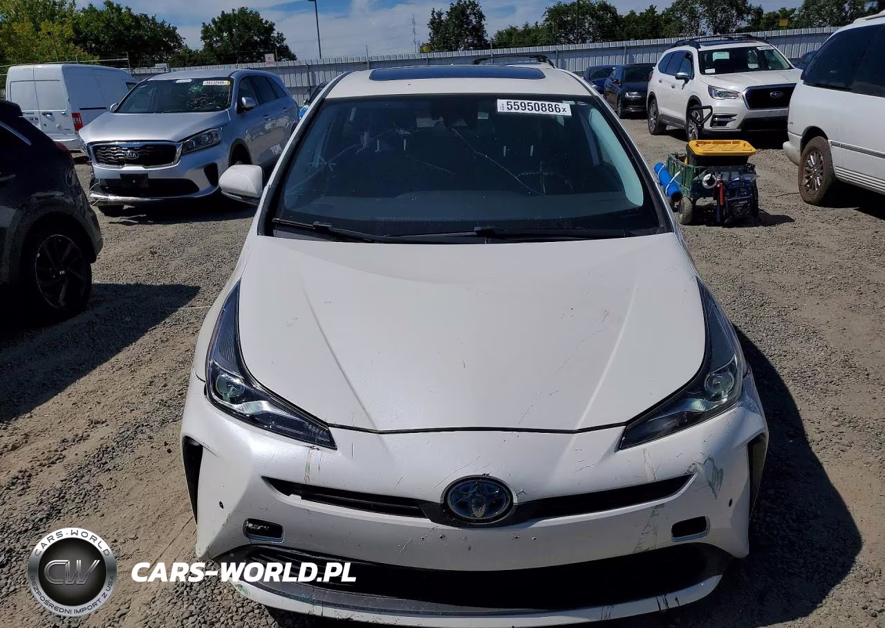 2019 Toyota Prius Xle VIN:JTDKARFU1K3101361 - 5