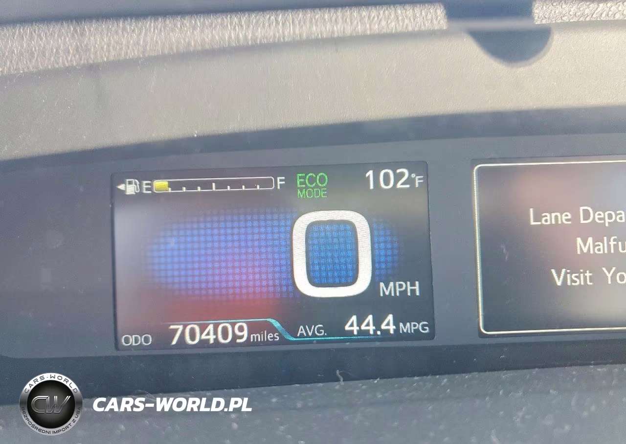 2019 Toyota Prius Xle VIN:JTDKARFU1K3101361 - 9