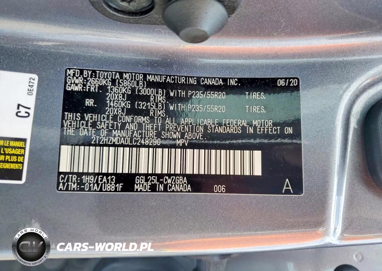 2020 Lexus Rx 350 VIN:2T2HZMDA0LC248290 - 14