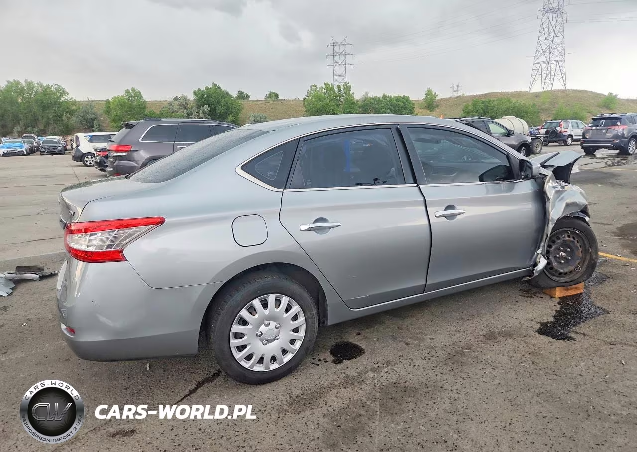 2013 Nissan Sentra S VIN:3N1AB7AP4DL786335 - 3