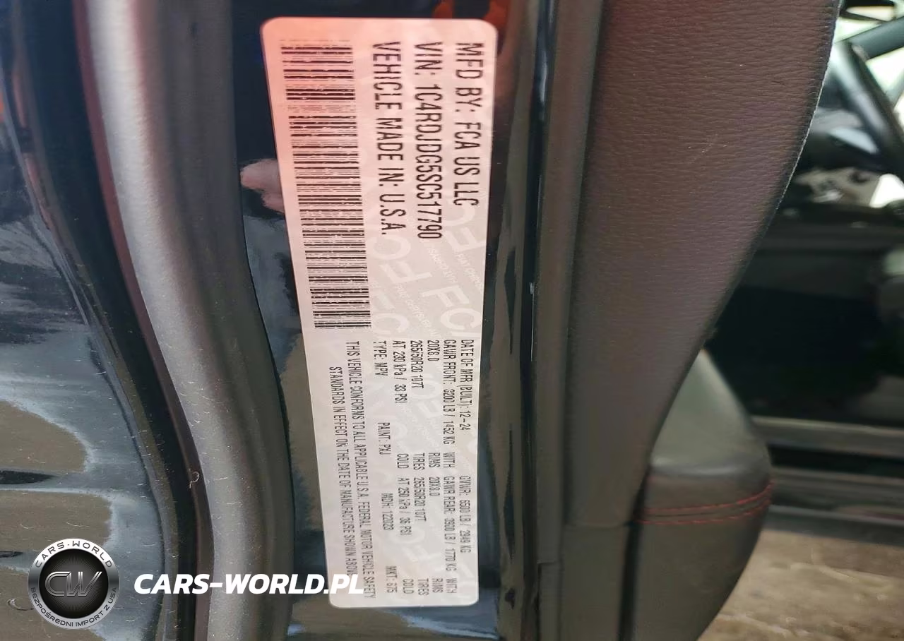 2025 Dodge Durango Gt VIN:1C4RDJDG5SC517790 - 14