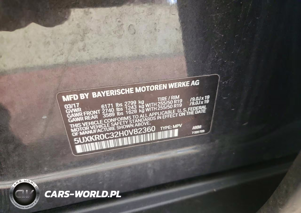 2017 BMW X5 xDrive35I VIN:5UXKR0C32H0V82360 - 12