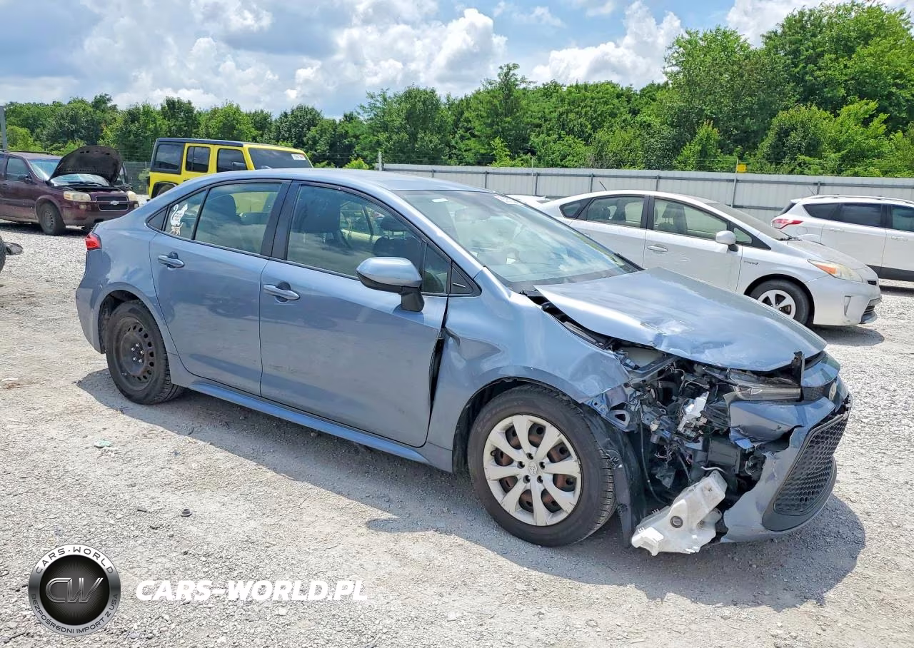 2022 Toyota Corolla Le VIN:JTDEPMAE7NJ205366 - 4