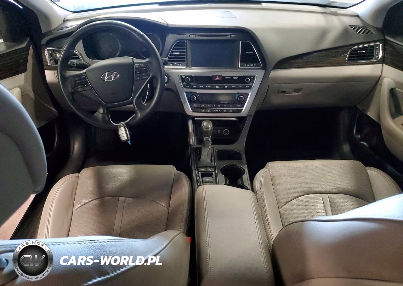 2016 Hyundai Sonata Limited VIN:5NPE34AF4GH391609 - 8