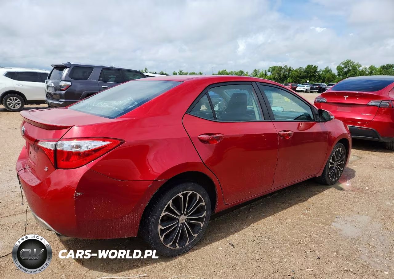 2015 Toyota Corolla S Plus VIN:2T1BURHE2FC301885 - 3
