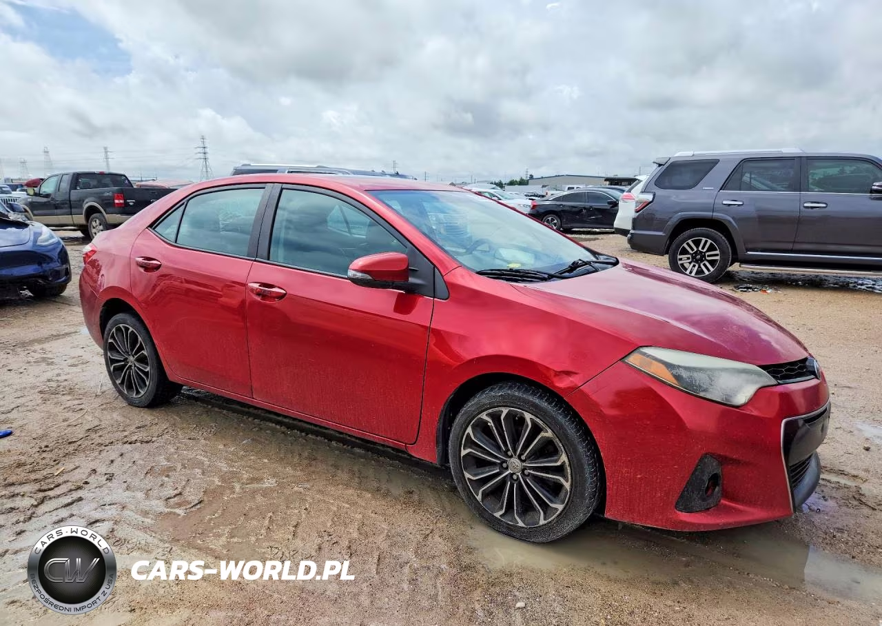 2015 Toyota Corolla S Plus VIN:2T1BURHE2FC301885 - 4