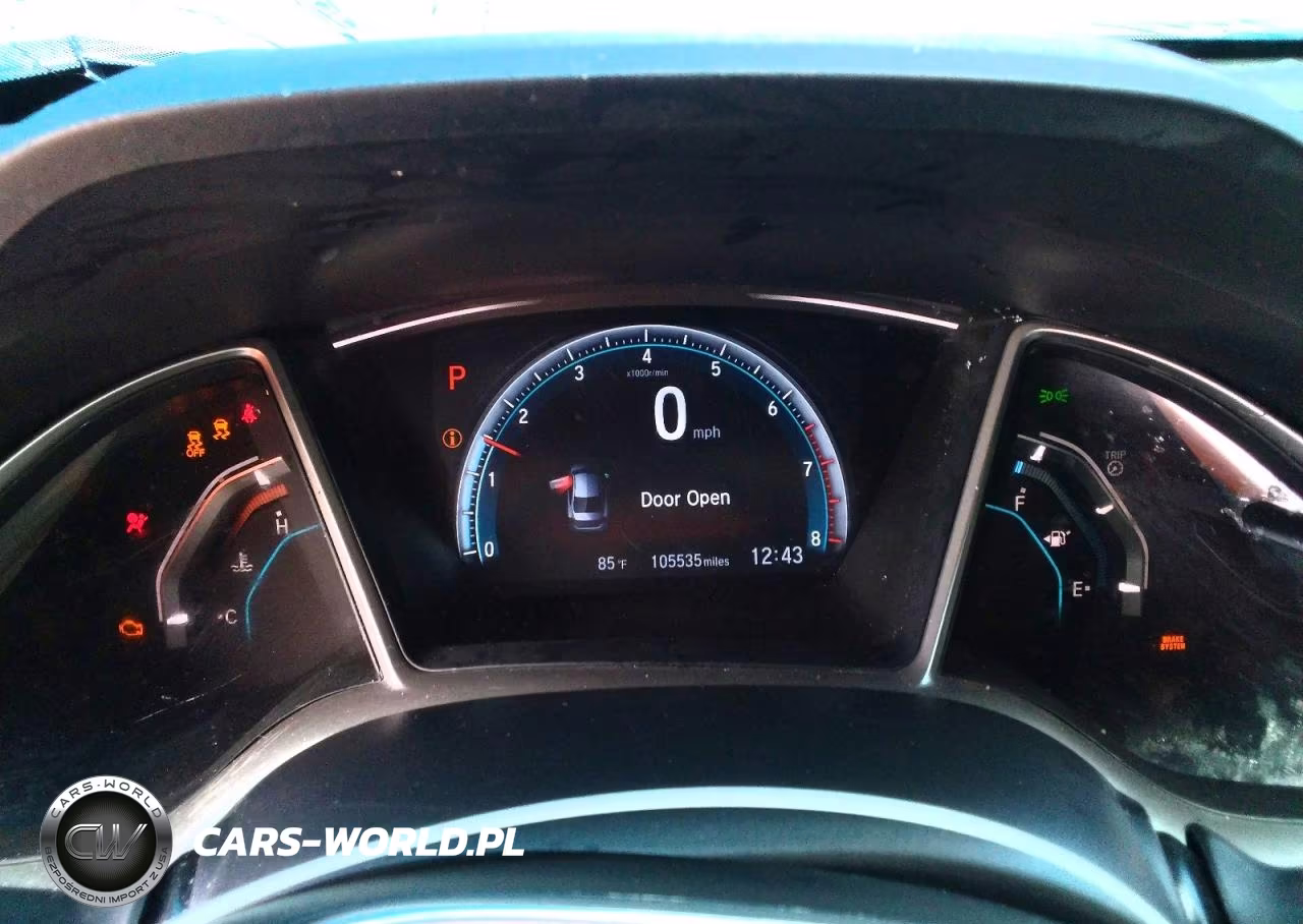 2016 Honda Civic Exl VIN:2HGFC1F74GH651859 - 9