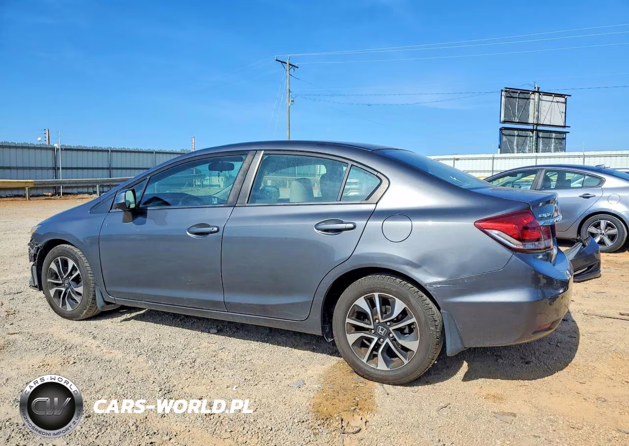2013 Honda Civic Ex VIN:2HGFB2F84DH547076 - 2