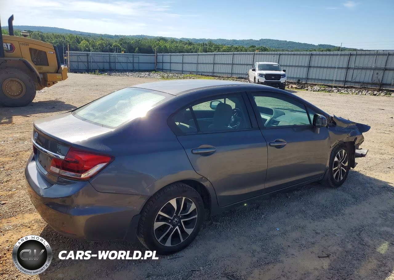 2013 Honda Civic Ex VIN:2HGFB2F84DH547076 - 3