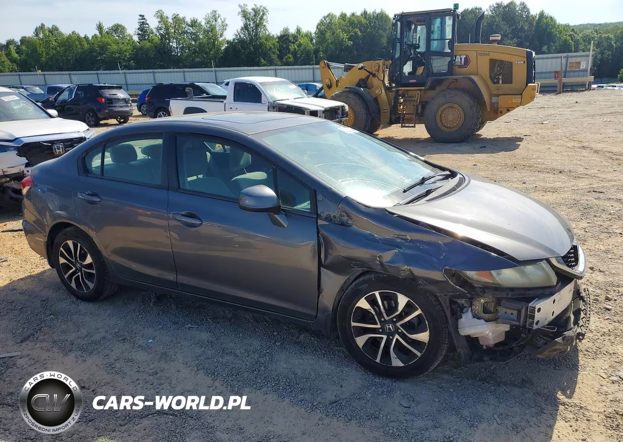 2013 Honda Civic Ex VIN:2HGFB2F84DH547076 - 4
