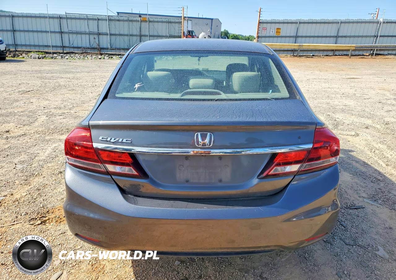 2013 Honda Civic Ex VIN:2HGFB2F84DH547076 - 6