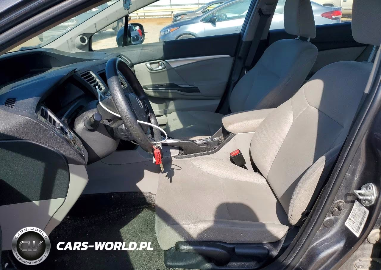 2013 Honda Civic Ex VIN:2HGFB2F84DH547076 - 7
