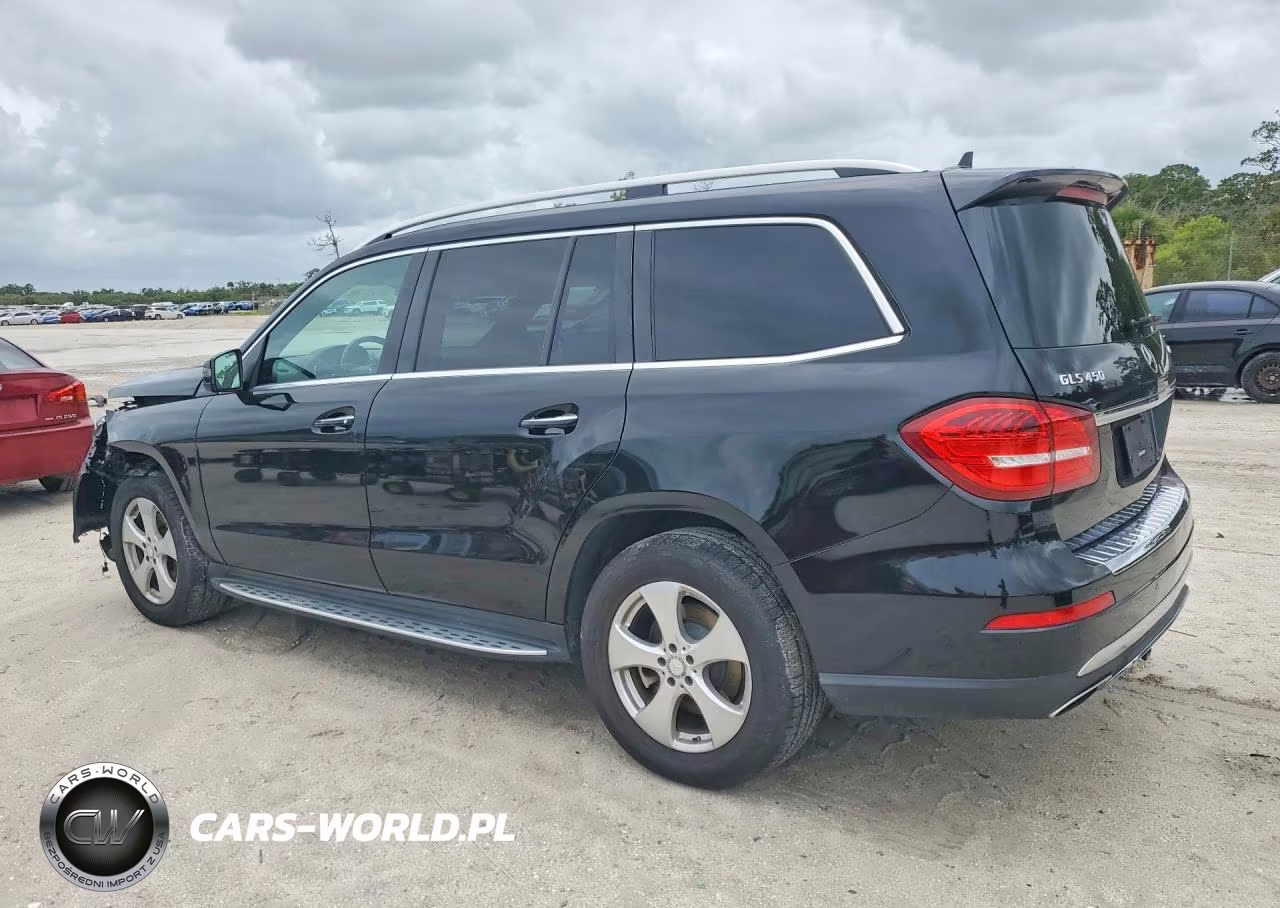 2017 Mercedes-Benz Gls 450 4Matic VIN:4JGDF6EE3HA779774 - 2