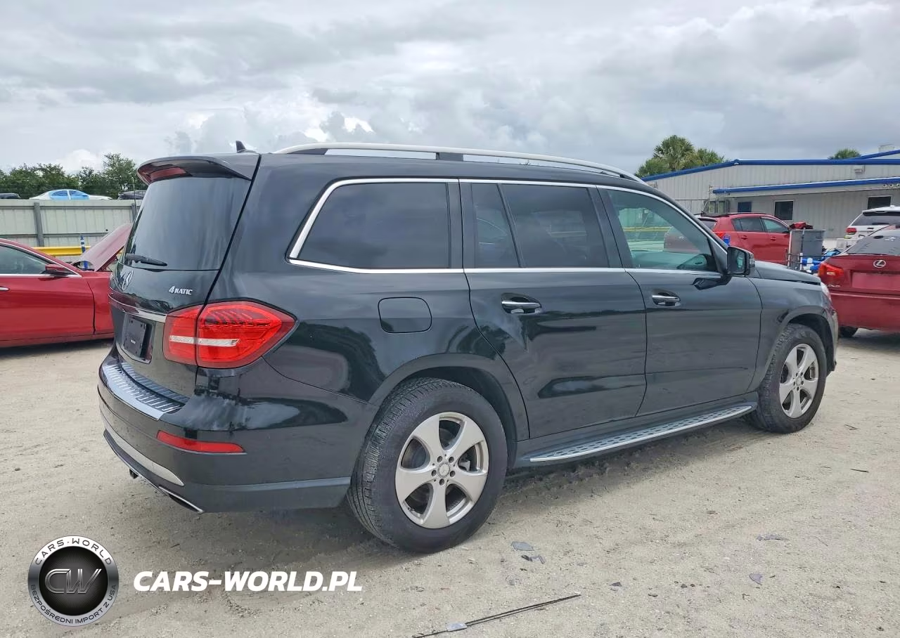 2017 Mercedes-Benz Gls 450 4Matic VIN:4JGDF6EE3HA779774 - 3