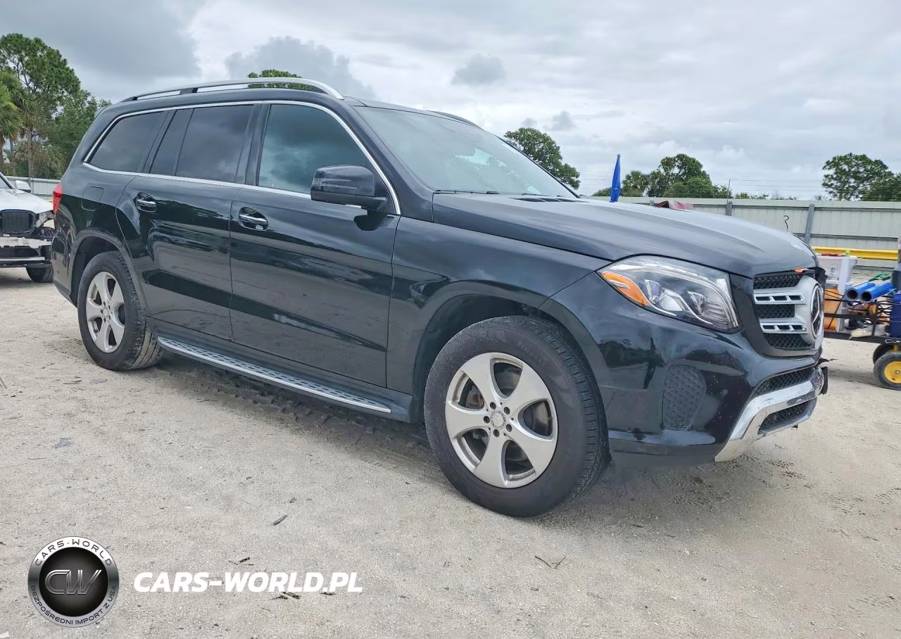 2017 Mercedes-Benz Gls 450 4Matic VIN:4JGDF6EE3HA779774 - 4