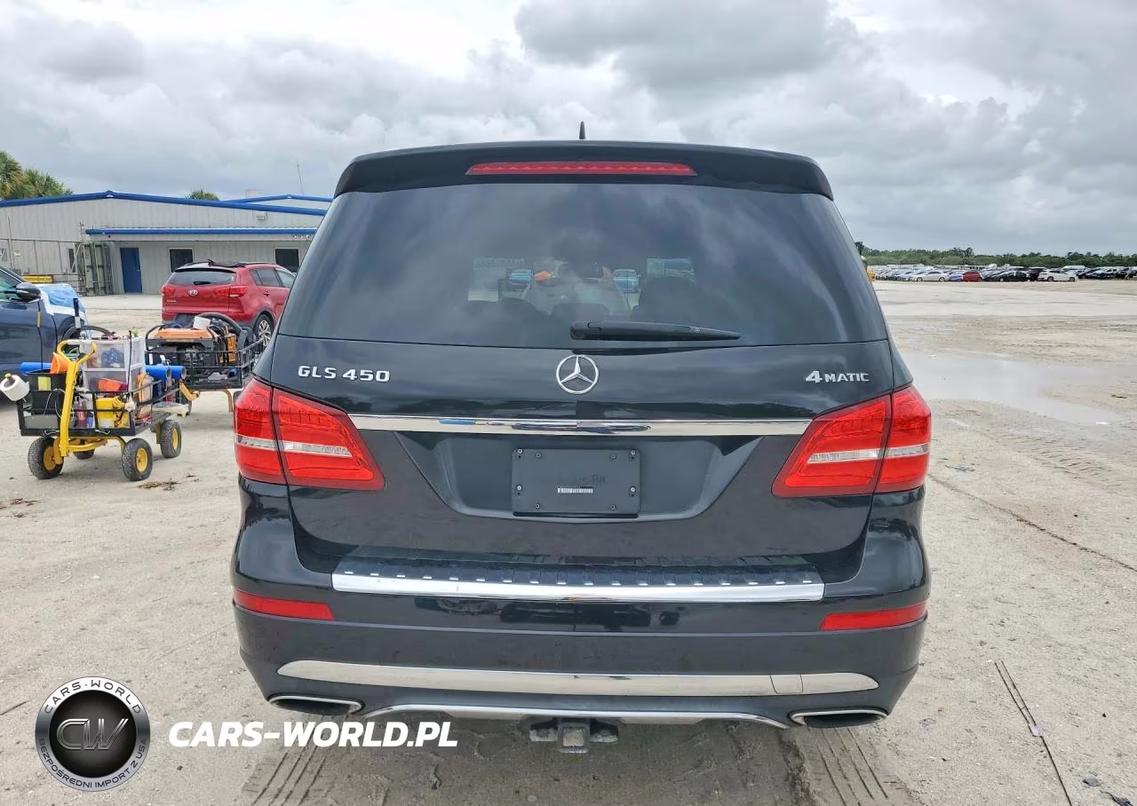 2017 Mercedes-Benz Gls 450 4Matic VIN:4JGDF6EE3HA779774 - 6