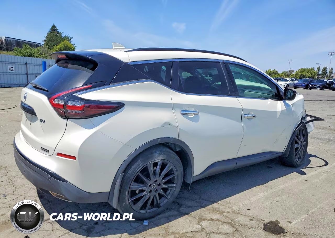 2022 Nissan Murano Sv VIN:5N1AZ2BJ0NC116246 - 3