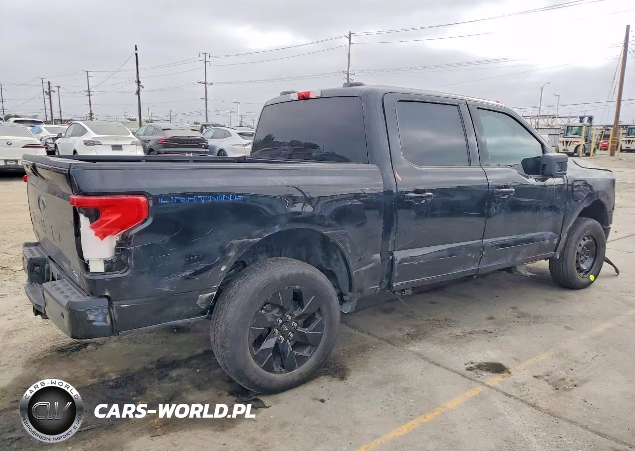 2023 Ford F150 Lightning Pro VIN:1FT6W1EV6PWG35220 - 3