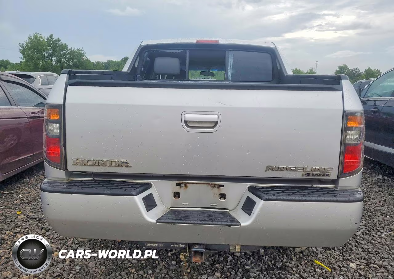 2008 Honda Ridgeline Rtl VIN:2HJYK16518H500256 - 6