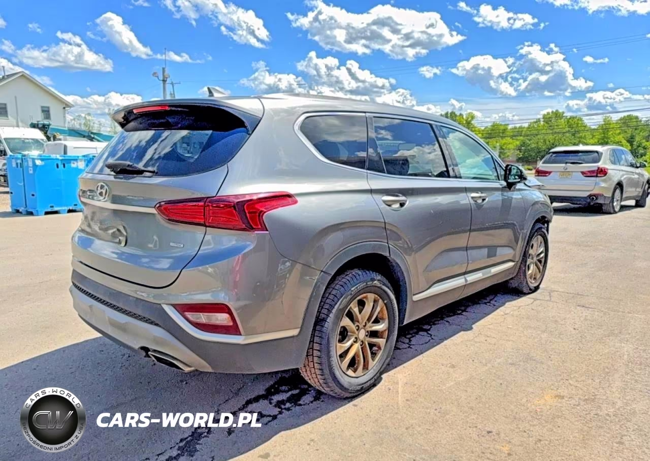 2019 Hyundai Santa Fe Sel 2.4L VIN:5NMS3CAD9KH047162 - 4